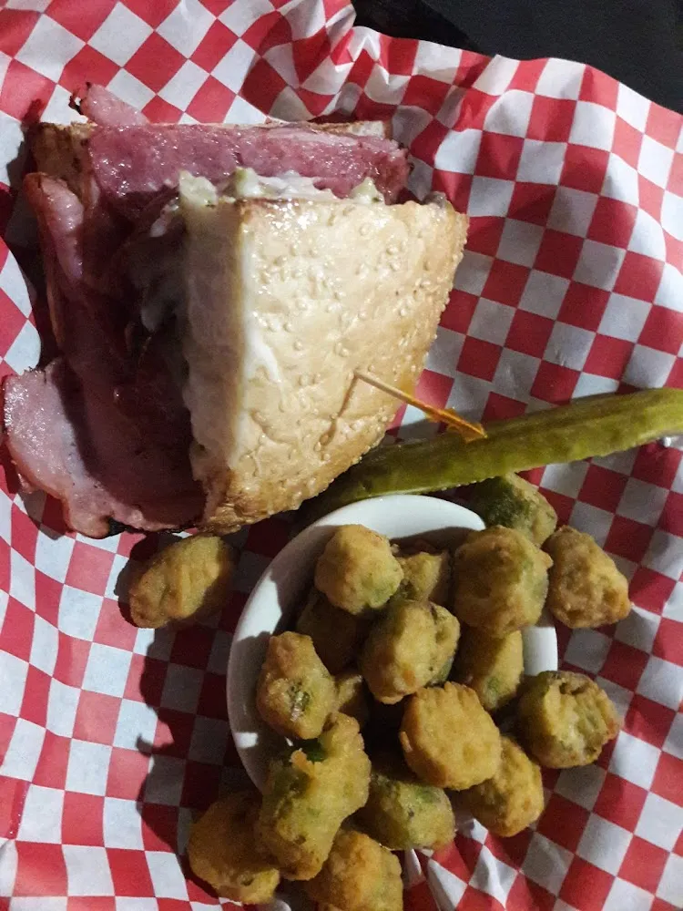 Muffaletta Fried Okra